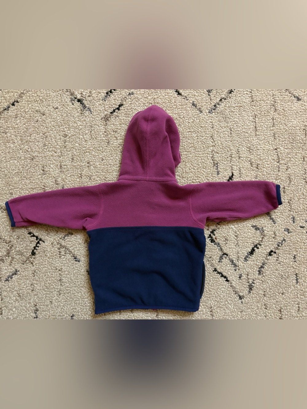 Patagonia kids fleece jacket (6/12m) EUC - Picture 4 of 4